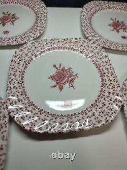 Johnson Brothers Rose Bouquet Square Plate 7.4 inches 26