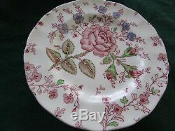 Johnson Brothers Rose Chintz Dinnerware 26 pcs England