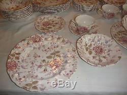 Johnson Brothers Rose Chintz Dinnerware England