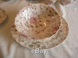 Johnson Brothers Rose Chintz Dinnerware England