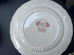 Johnson Brothers Rose Chintz Ironstone made in England68 Piece Black Label O1