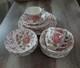 Johnson Brothers Rose Chintz Ironstone Made In England Set 24 Pieces Lot! Read