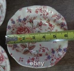 Johnson Brothers Rose Chintz Ironstone made in England Set 24 Pieces Lot! Read