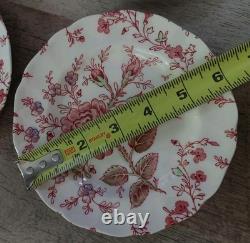 Johnson Brothers Rose Chintz Ironstone made in England Set 24 Pieces Lot! Read