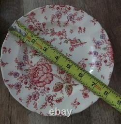 Johnson Brothers Rose Chintz Ironstone made in England Set 24 Pieces Lot! Read