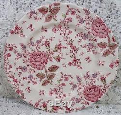 Johnson Brothers Rose Chintz Pink 20 Pieces Place Setting Service For 4 England