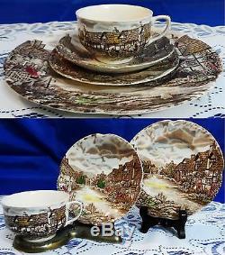 Johnson Brothers SERVICE FOR 6 OLDE ENGLISH COUNTRYSIDE IRONSTONE SET England