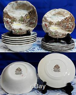 Johnson Brothers SERVICE FOR 6 OLDE ENGLISH COUNTRYSIDE IRONSTONE SET England