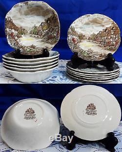 Johnson Brothers SERVICE FOR 6 OLDE ENGLISH COUNTRYSIDE IRONSTONE SET England