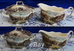 Johnson Brothers SERVICE FOR 6 OLDE ENGLISH COUNTRYSIDE IRONSTONE SET England