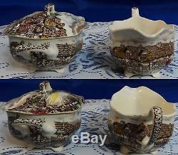 Johnson Brothers SERVICE FOR 6 OLDE ENGLISH COUNTRYSIDE IRONSTONE SET England