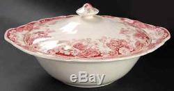 Johnson Brothers STRAWBERRY FAIR Round Covered Vegetable Bowl 284331