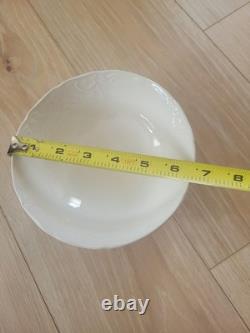 Johnson Brothers Set of 6 Richmond White Cereal Bowls 6 3/8 VERY NICE