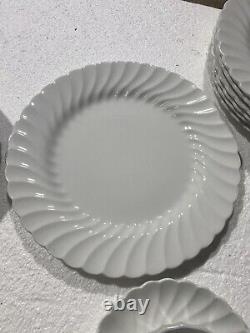 Johnson Brothers Snowhite Regency Five Pc Place Settings For Four/20pcs