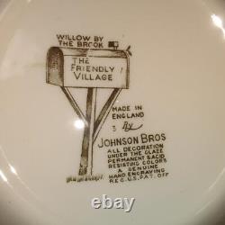 Johnson Brothers Soup Plate Friendly Village 7.4 inches 23