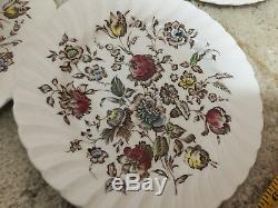 Johnson Brothers Staffordshire Bouquet China Dishes Set 56 Pieces