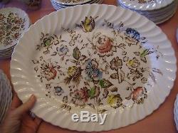 Johnson Brothers Staffordshire Bouquet China Dishes Set 72 Pieces