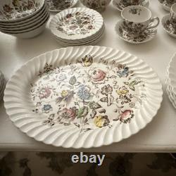Johnson Brothers Staffordshire Bouquet Ironstone Dinner Set England