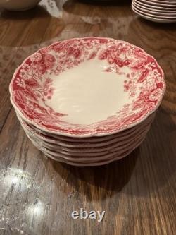 Johnson Brothers Strawberry Fair HUGE Set Made in England 55 pieces