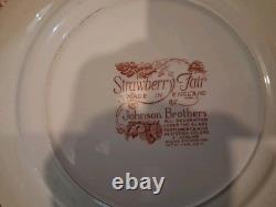 Johnson Brothers Strawberry Fair Set England Free Shipping