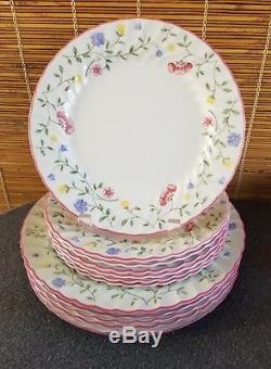 Johnson Brothers Summer Chintz (5) Dinner Plates and (7) Luncheon Plates
