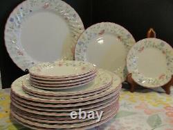 Johnson Brothers Summer Chintz 9 Dinner, 3 Salad, 6 Bread Plates