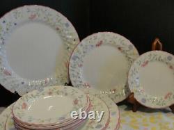 Johnson Brothers Summer Chintz 9 Dinner, 3 Salad, 6 Bread Plates