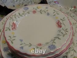 Johnson Brothers Summer Chintz 9 Dinner, 3 Salad, 6 Bread Plates