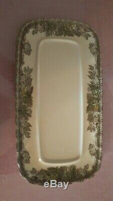 Johnson Brothers THE FRIENDLY VILLAGE (MADE IN ENGLAND) Butter Dish NEAR MINT