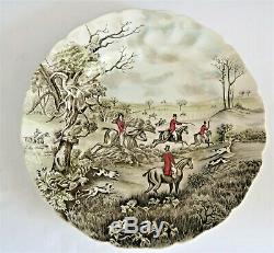 Johnson Brothers Tally Ho Plates Collection(8) Made in England