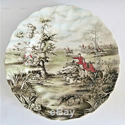 Johnson Brothers Tally Ho Plates Collection(8) Made in England