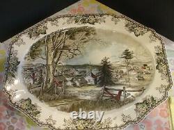 Johnson Brothers The Friendly Village 20 3/8 Oval Platter
