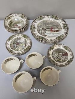 Johnson Brothers The Friendly Village (20 Piece Set) Plates/ Bowls/ Tea Cups
