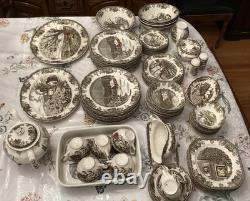 Johnson Brothers The Friendly Village Dinnerware Collection 88 Piece Set