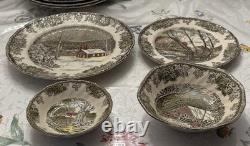 Johnson Brothers The Friendly Village Dinnerware Collection 88 Piece Set