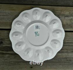 Johnson Brothers The Friendly Village Pattern 11 3/4 Deviled Egg Plate