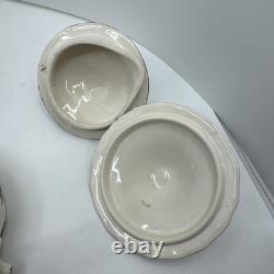 Johnson Brothers The Friendly Village Teapot, Sugar Bowl With Lid, Creamer