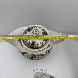 Johnson Brothers The Friendly Village Teapot, Sugar Bowl With Lid, Creamer