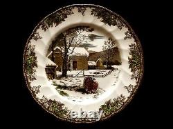 Johnson Brothers The Friendly Village The Turkey 10.5 Dinner Plates Set of 4