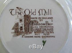 Johnson Brothers The Old Mill 5 Piece Place Settings 14 Pieces Replacements
