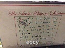 Johnson Brothers The Twelve Days Of Christmas 12 Pc In Box Set Serv For 4