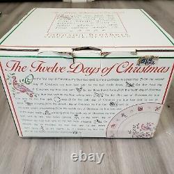 Johnson Brothers The Twelve Days Of Christmas 12 Pc In Box Set Serv For 4