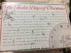 Johnson Brothers The Twelve Days Of Christmas 12 Pc In Box Set Serv For 4