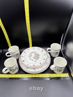 Johnson Brothers The Twelve Days of Christmas 3-Piece Place Setting X 4