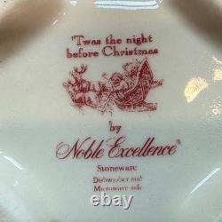 Johnson Brothers'Twas The Night Before Christmas Tea Set 2008 Original Box