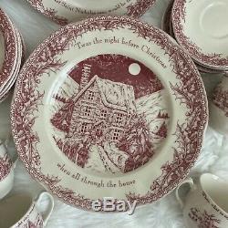 Johnson Brothers Twas the Night Before Christmas 20 Piece Dinnerware Set