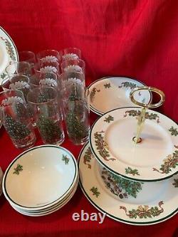 Johnson Brothers Victorian Christmas dishes