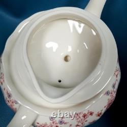 Johnson Brothers Villa Roses Teapot w Lid RARE Pattern Made in England Johnson Brothers Villa Roses Teapot w Lid RARE Pattern Made in England
