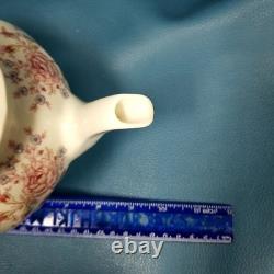 Johnson Brothers Villa Roses Teapot w Lid RARE Pattern Made in England Johnson Brothers Villa Roses Teapot w Lid RARE Pattern Made in England