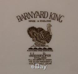Johnson Brothers Vintage Barnyard King Turkey Platter